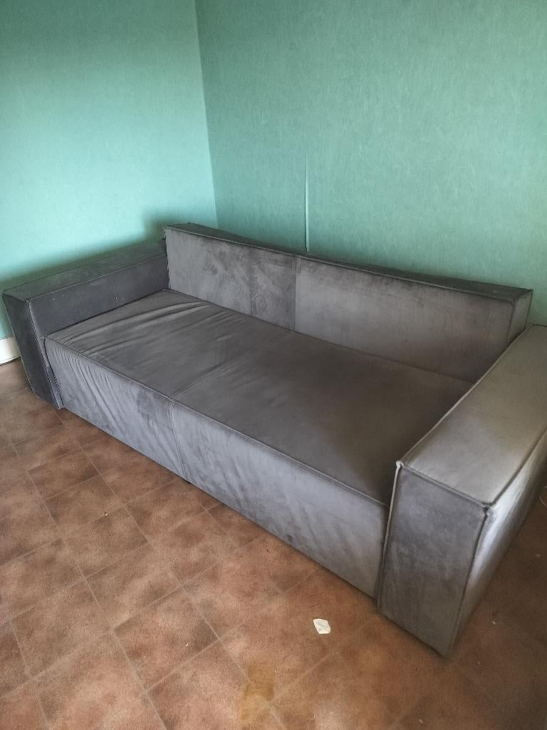 Fauteuil, Gebruikt, 125 cm of meer, Ophalen of Verzenden, Stof