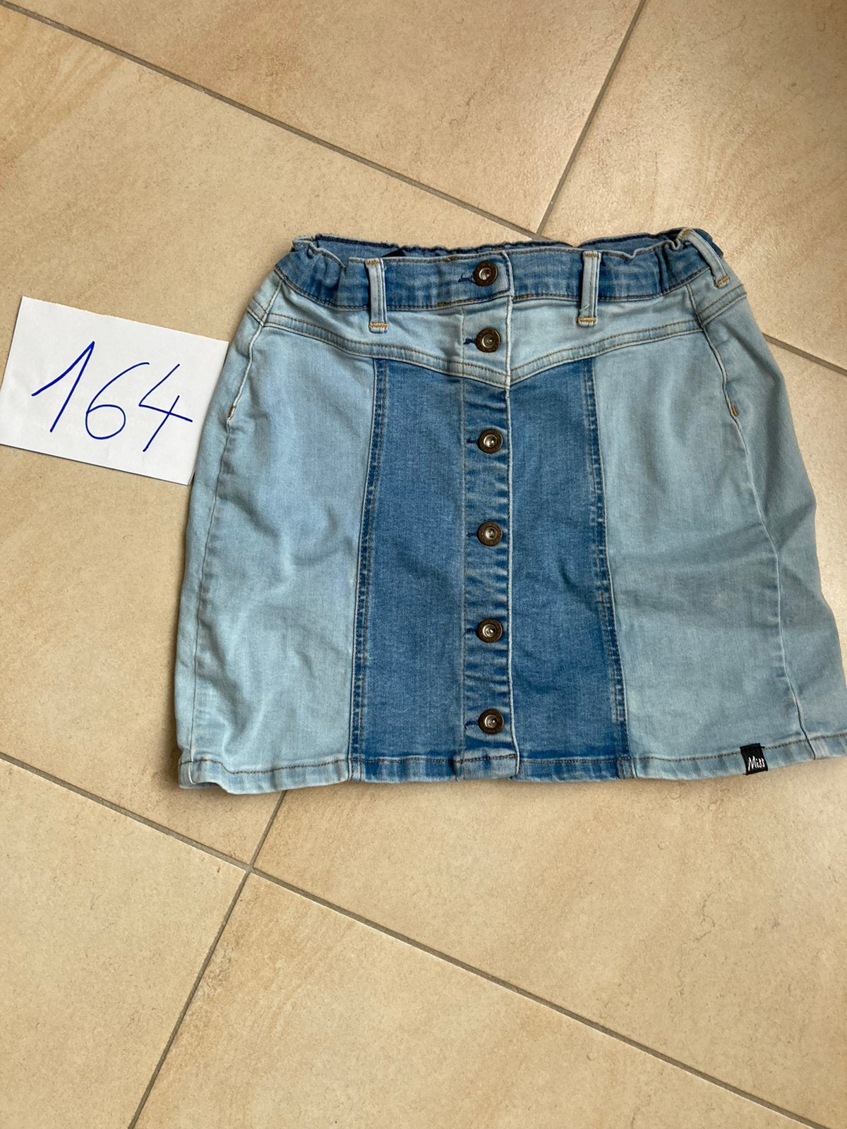 Meisjes Jeans Rok maat 164, Kinderen en Baby's, Ophalen, Gebruikt, Meisje, Jurk of Rok