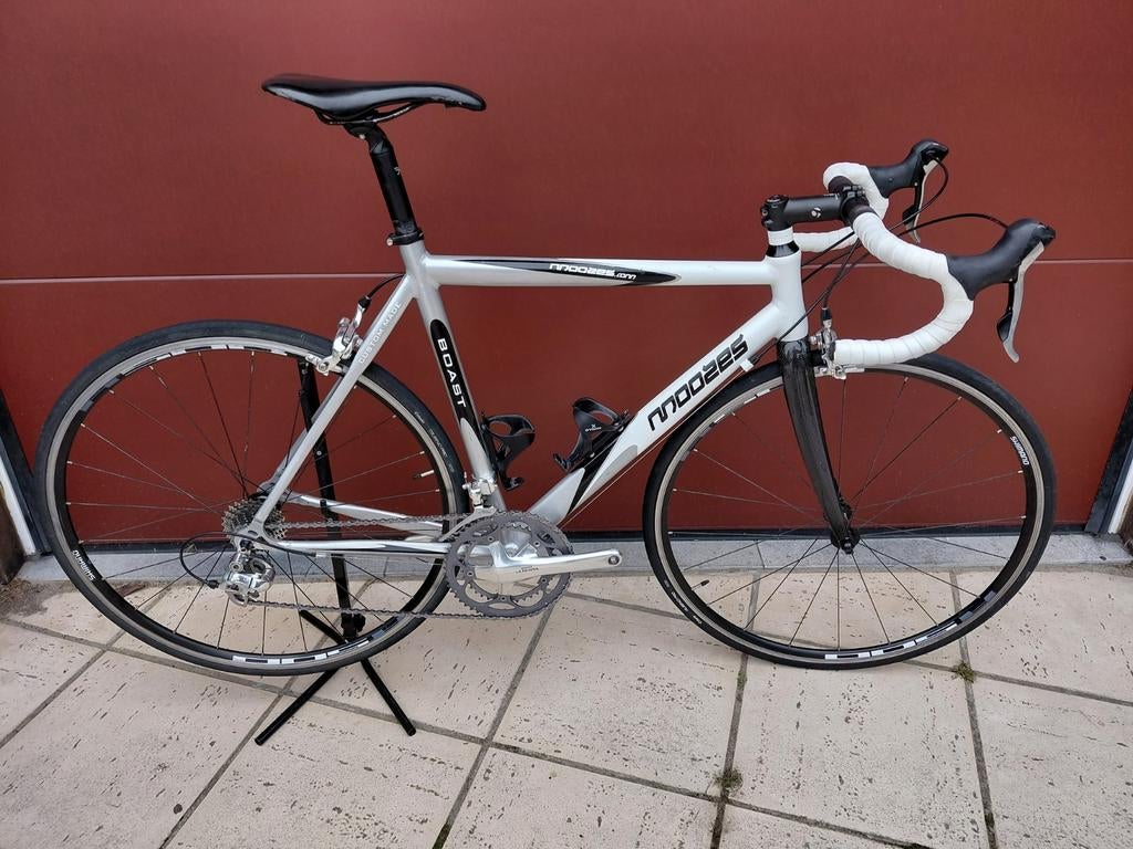 Moozes racefiets - ideale beginnersfiets - Shimano Ultegra., Fietsen en Brommers, 53 tot 57 cm, Ophalen, Velgrem, 28 inch
