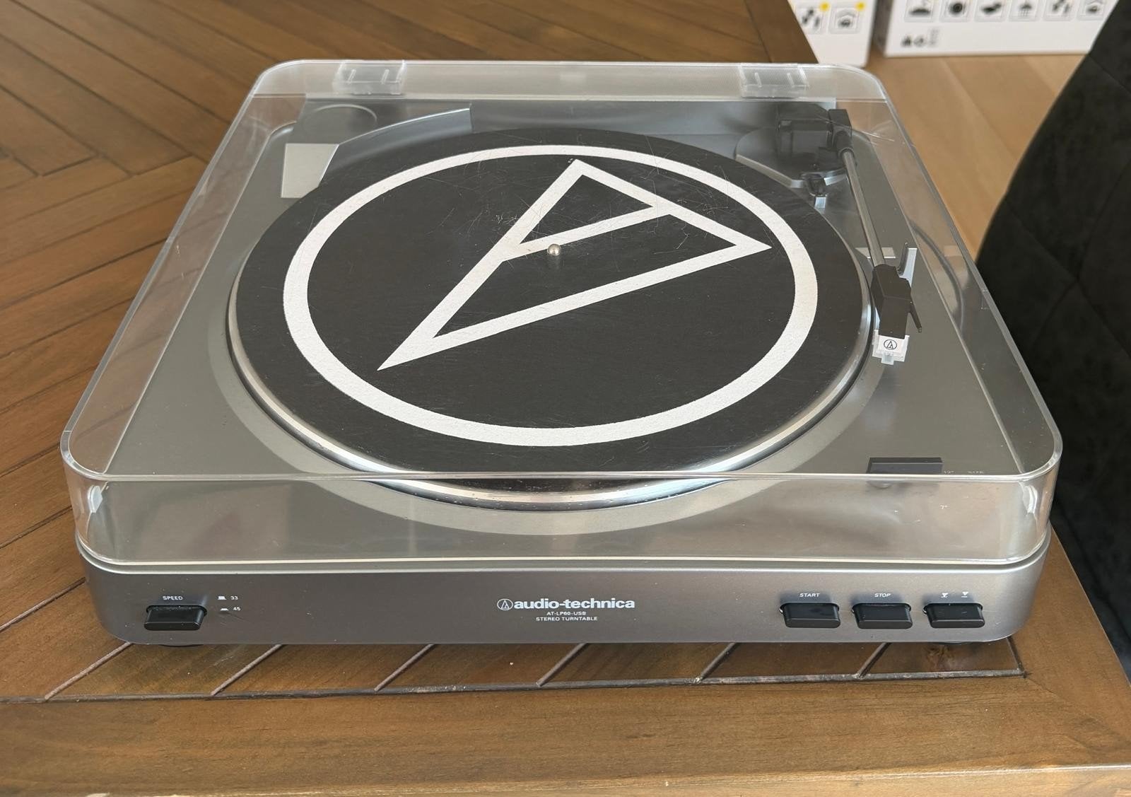 Platine vinyle Audio-Technica AT-LP60-USB, Enlèvement, Automatique