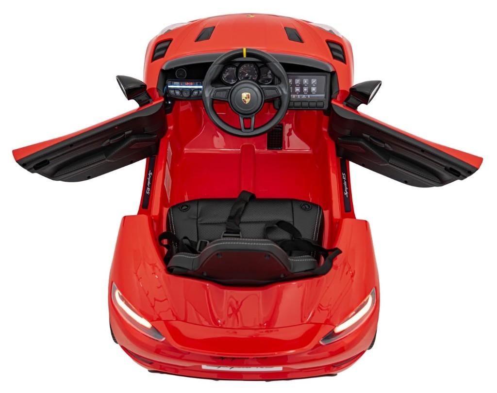 VOITURE ÉLECTRIQUE ENFANT • Porsche Spyder 12V 7Ah, Enlèvement, Neuf