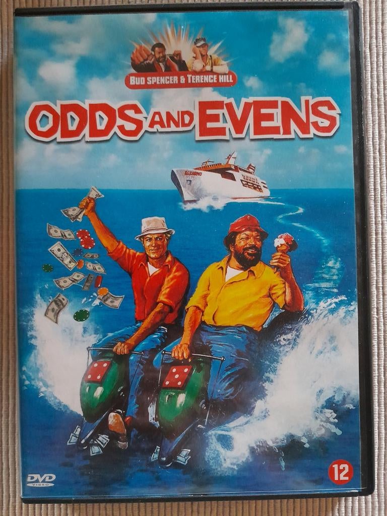 Odds and evens, Cd's en Dvd's, Dvd's | Klassiekers, 1960 tot 1980, Ophalen of Verzenden, Zo goed als nieuw, Actie en Avontuur
