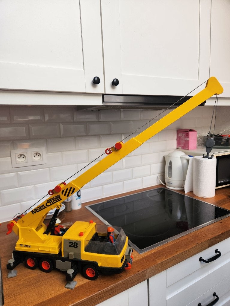 Playmobil grote kraan, Ophalen of Verzenden
