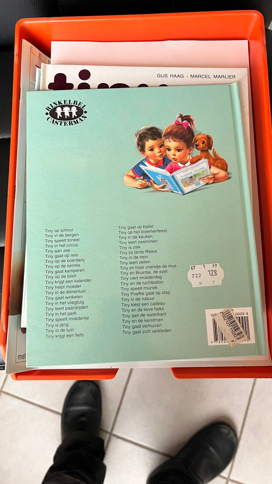 5 klassieke Tiny hardcover boeken – Casterman, Ophalen