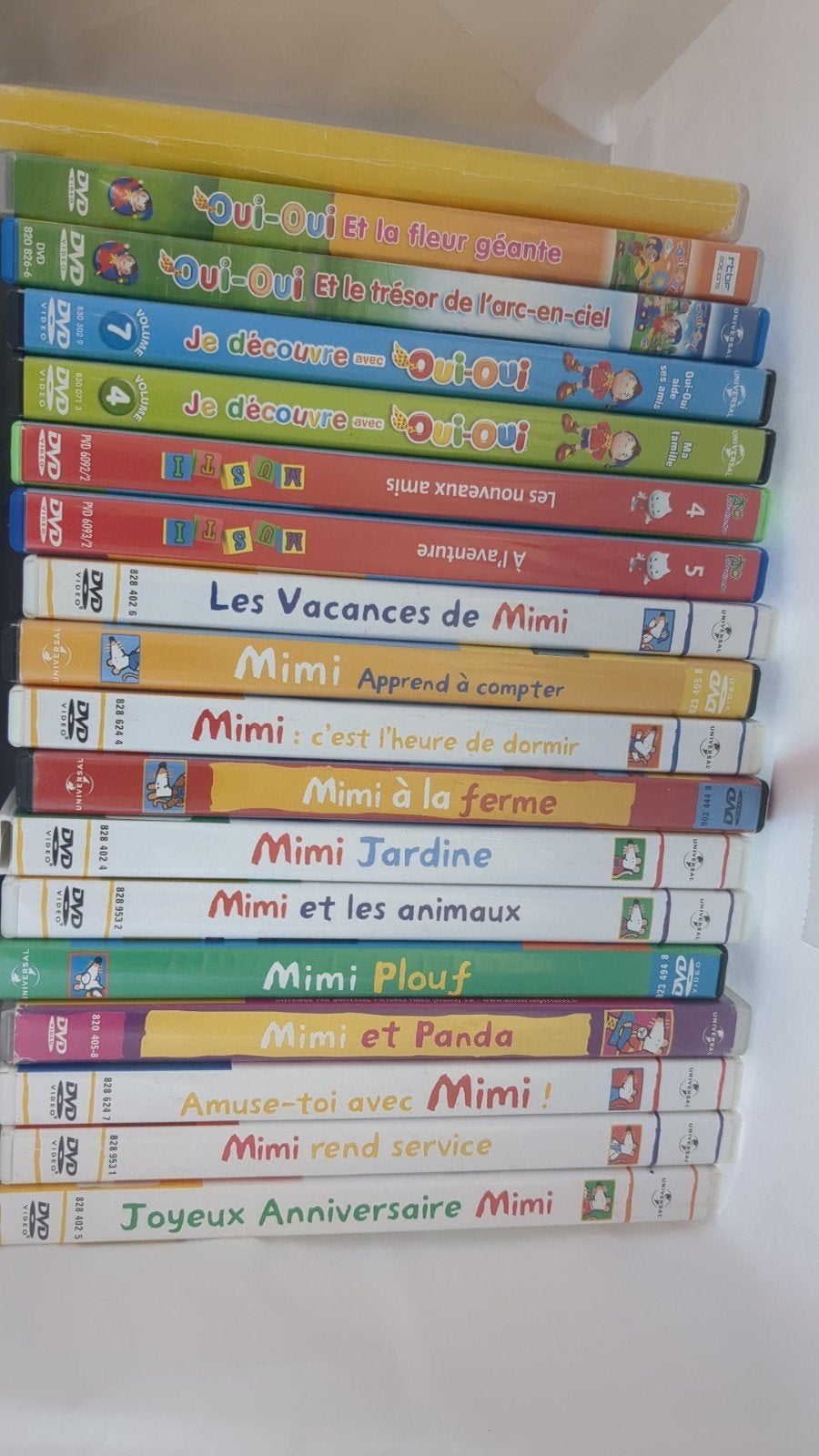 DVD petits enfants, Enlèvement