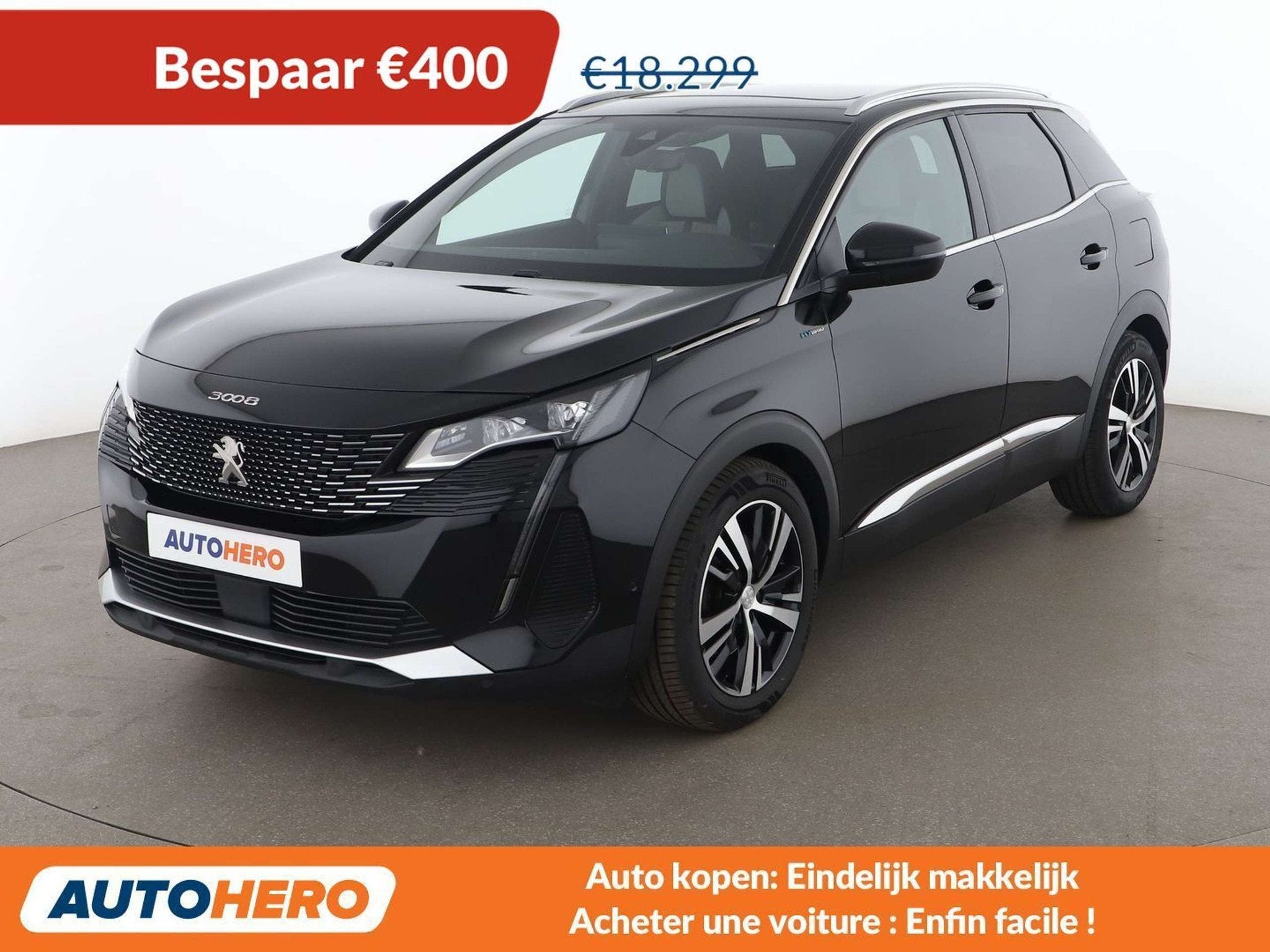 Peugeot 3008 1.6 Hybrid 225 Allure (automatique), Autos, Achat, Euro 6, Alcantara, 5 places