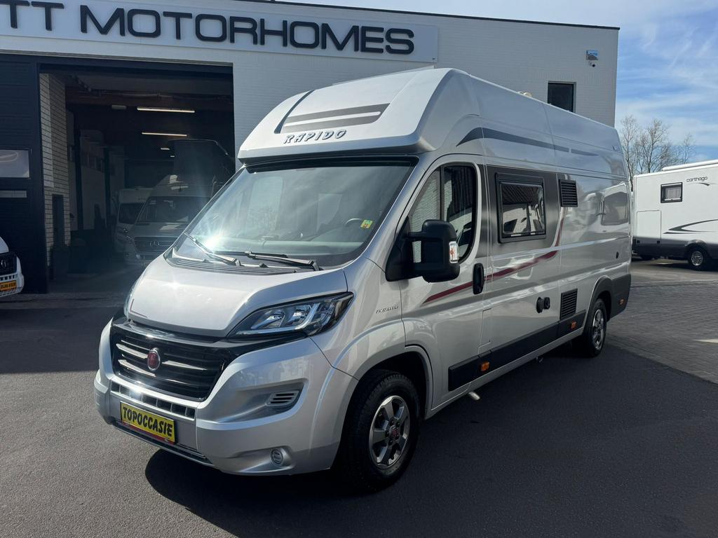 Fiat Ducato Rapido V65 XL, Caravans en Kamperen, Mobilhomes, Buscamper of Camperbus, Ringverwarming, Fiat, Douche