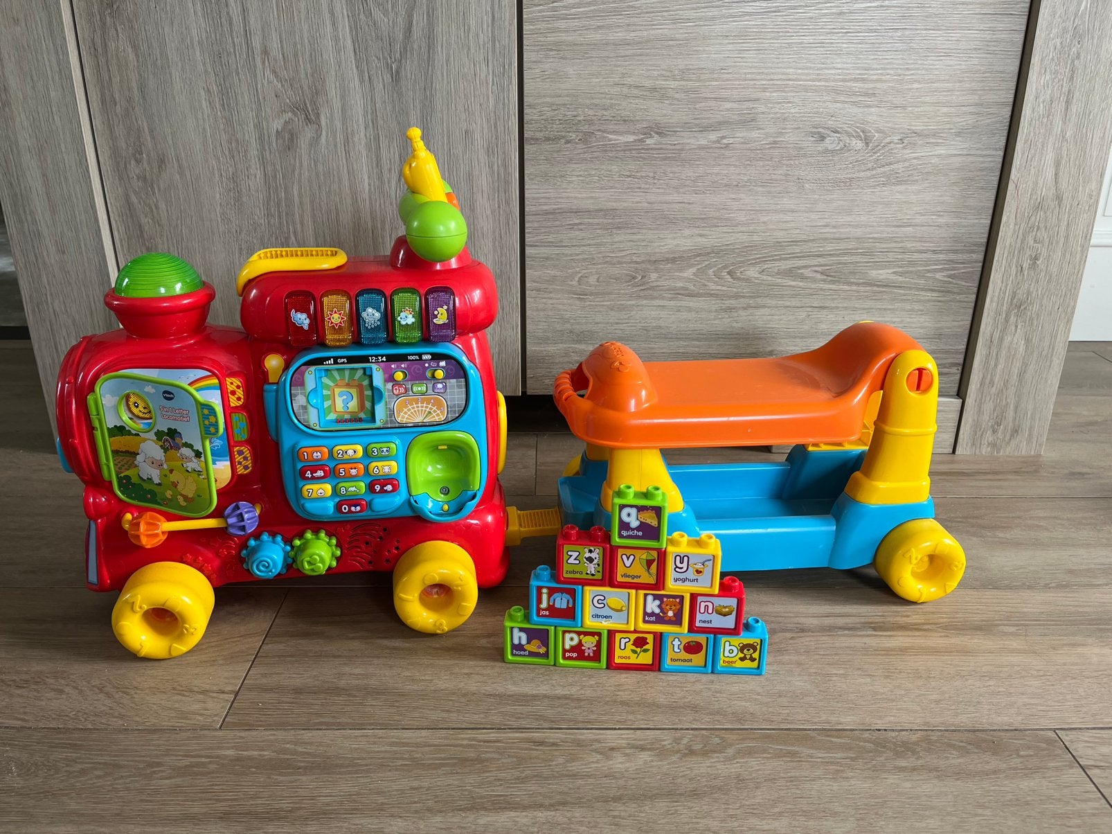 Trein Vtech, Kinderen en Baby's, Ophalen, Gebruikt, 6 maanden tot 2 jaar