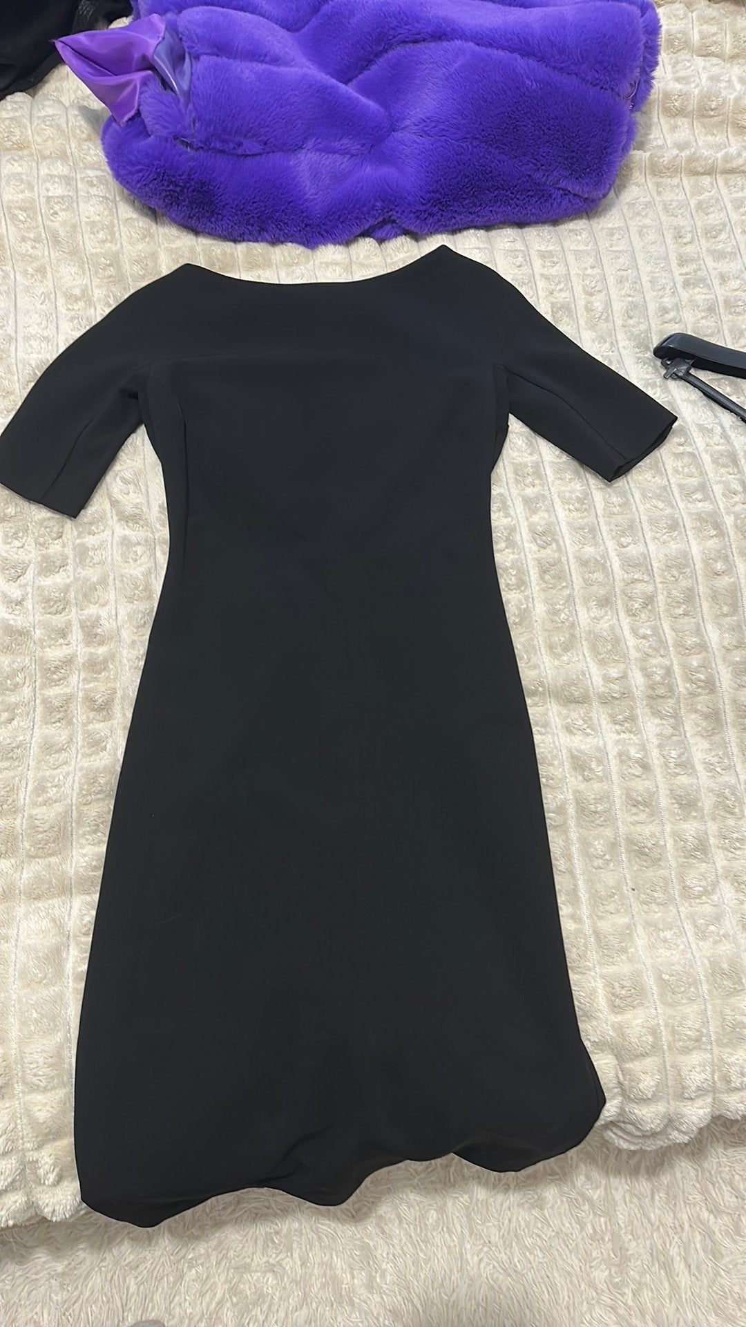 Mooie zwarte damesjurk van Zara Woman, Zwart, Ophalen of Verzenden, Zo goed als nieuw, Maat 36 (S)