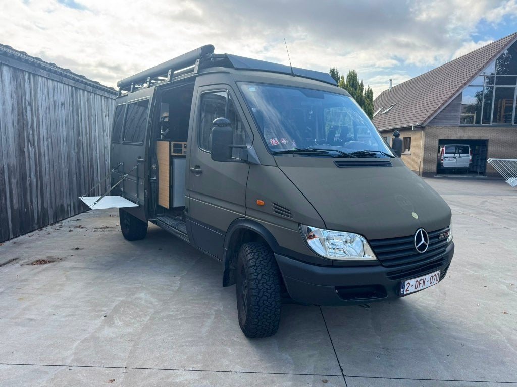 Camping-car tout-terrain Mercedes 4x4, Caravanes & Camping, Mercedes-Benz, Diesel, Automatique, Particulier