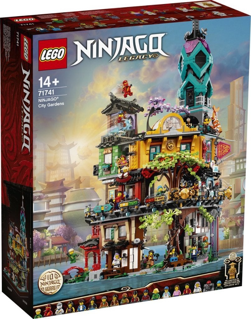 LEGO NIEUW SEALED 71741 NINJAGO City Gardens, City, Nieuw, Ophalen of Verzenden, Complete set