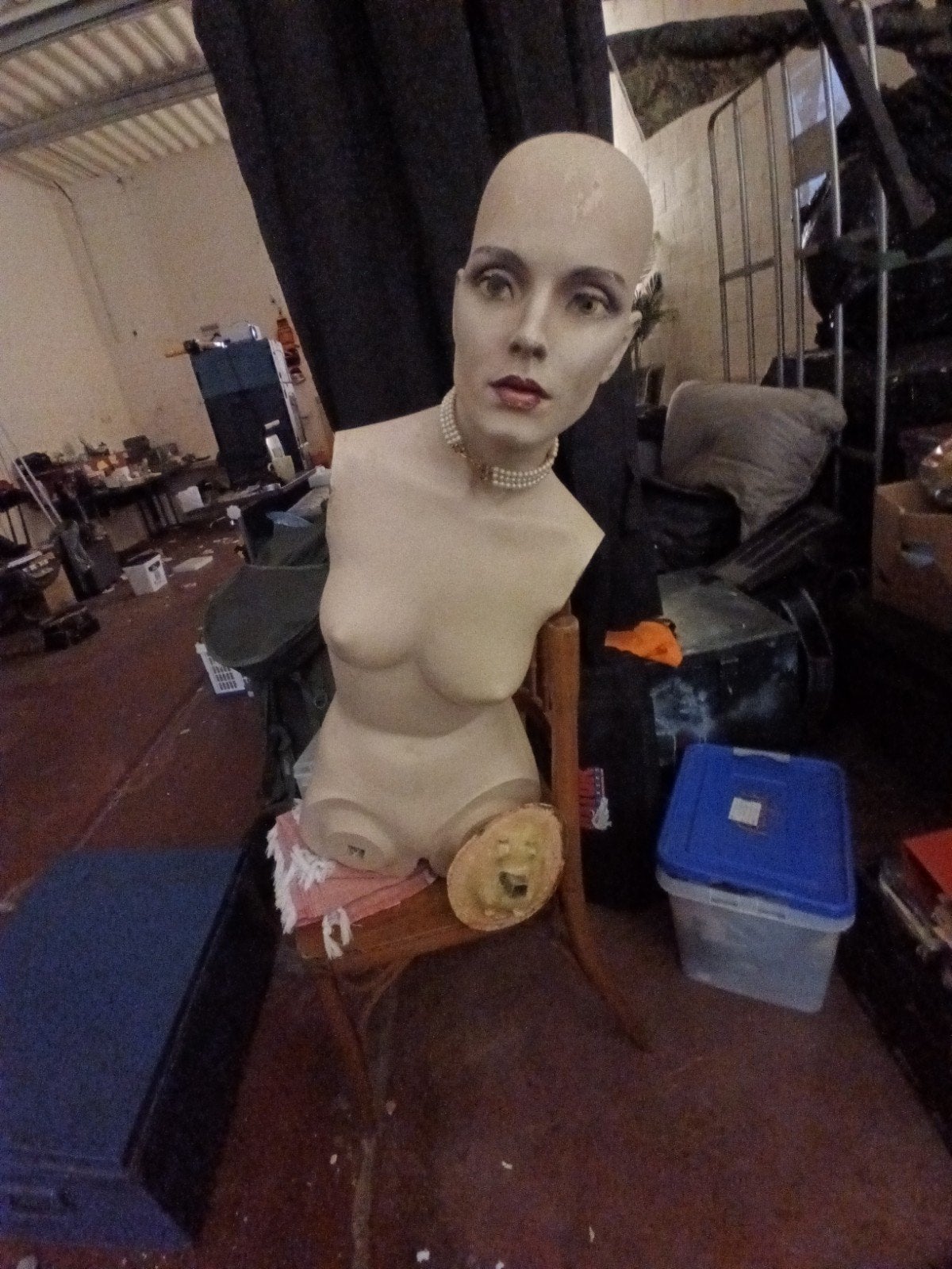 vintage manequin, jaren 50, Antiek en Kunst, Ophalen