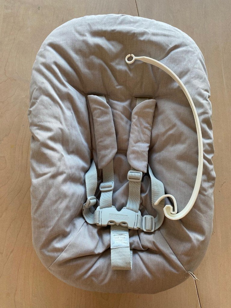 Stokke Tripp Trap - Newborn (Babyset), Ophalen, Gebruikt, Hangstoel, Gordel(s)