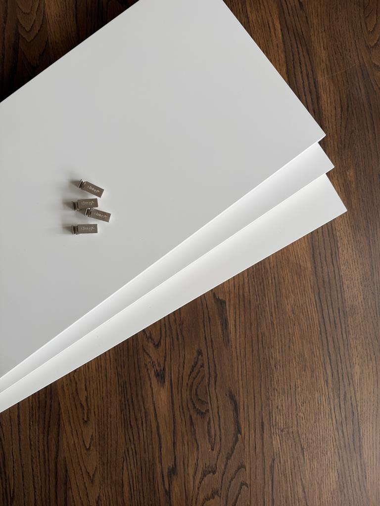 String System planken wit 78×30 — 13 stuks, Doe-het-zelf en Bouw, Verwarming en Radiatoren, Zo goed als nieuw, Ophalen
