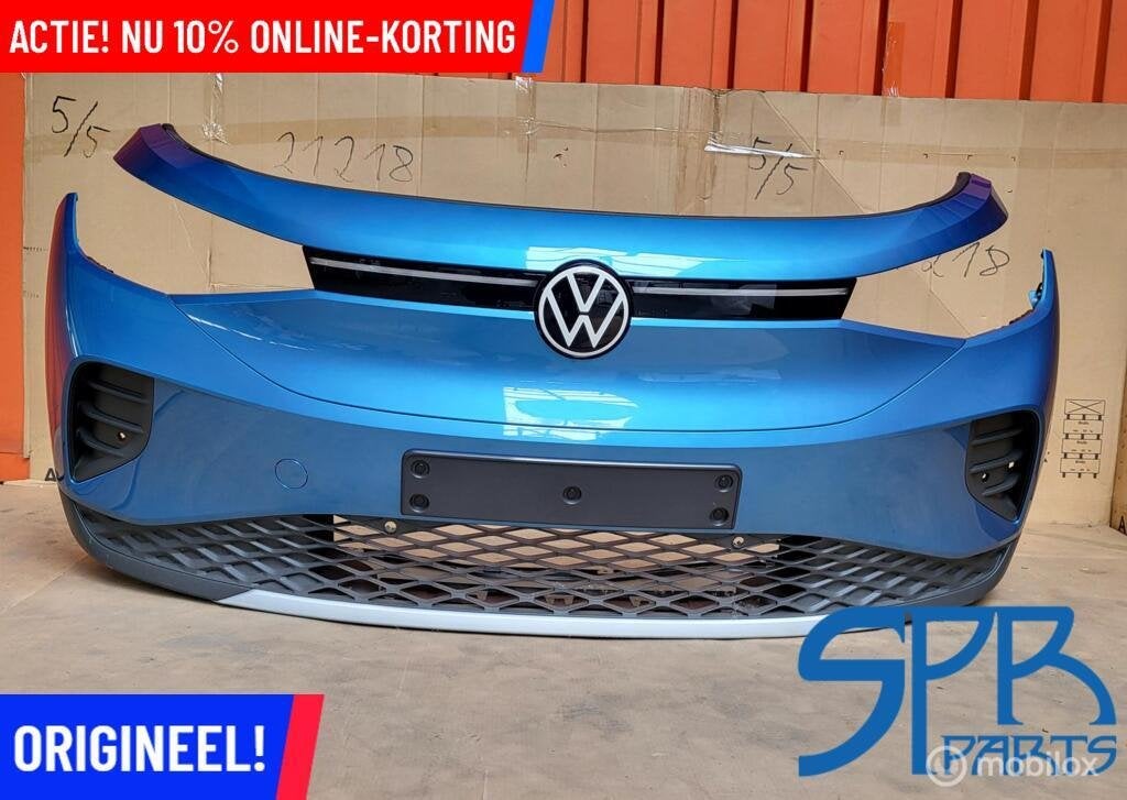 ORIGINELE NIEUWE VOORBUMPER VW ID4 ID5 PRO S LW5M 6x PDC, Neuf, VOLKSWAGEN, Volkswagen