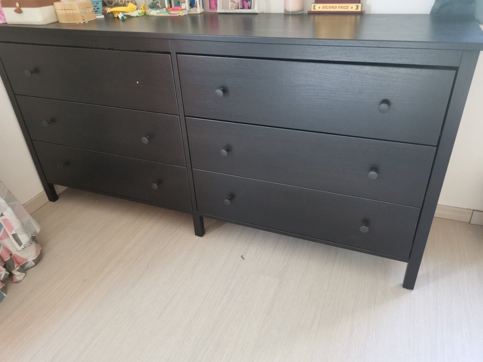 IKEA KOPPANG 6-Drawer Dresser -Black Brown very good conditi, Ophalen