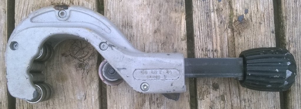 Pijpsnijder, Rothenberger, Bricolage & Construction, Outillage | Outillage à main, Enlèvement ou Envoi, Utilisé, Outil de coupe