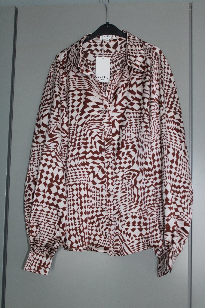 Blouse à manches longues taille S/M, Taille 38/40 (M), Enlèvement ou Envoi, Multicolore, Neuf
