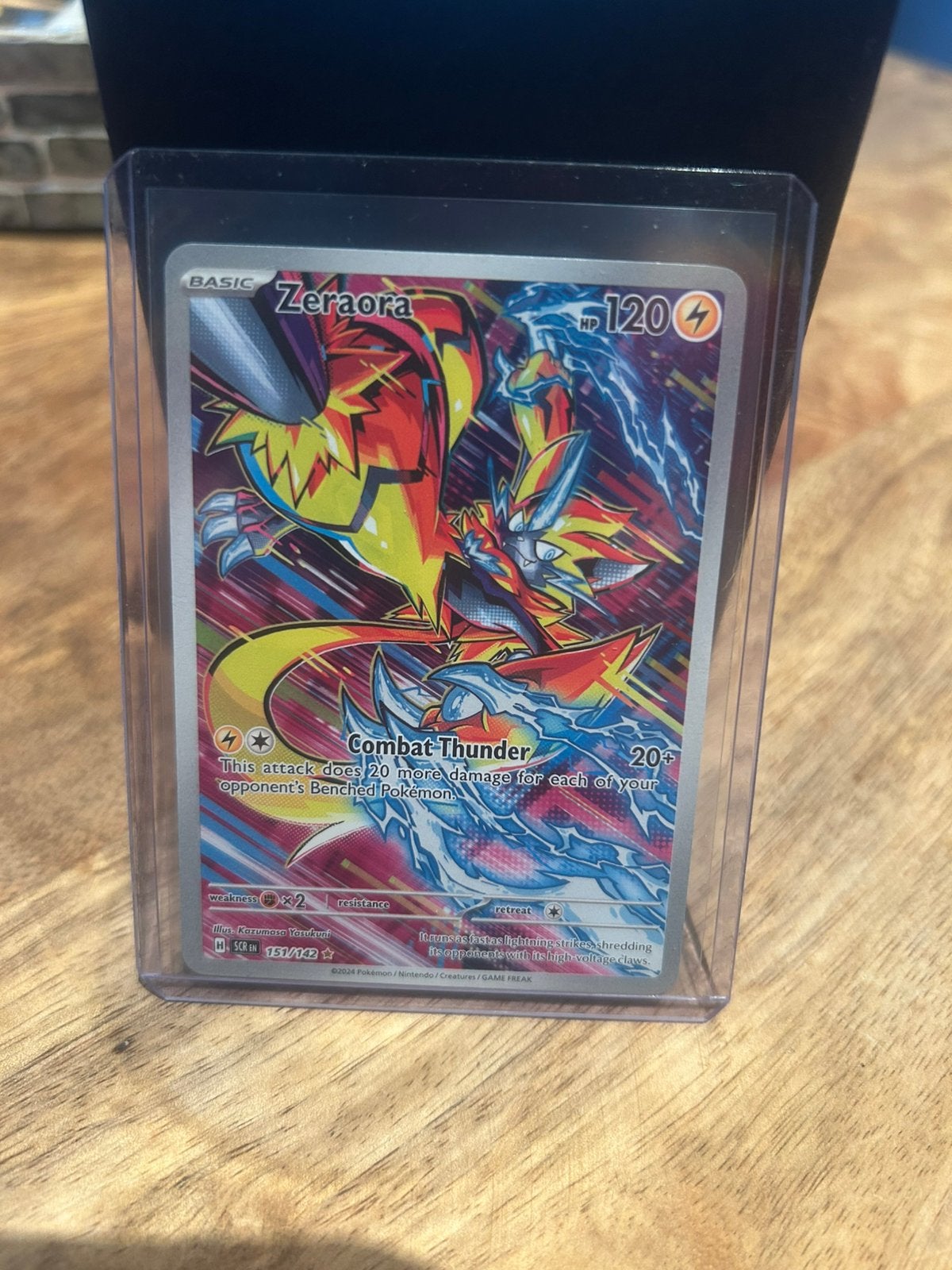 Zeraora (SCR 151/142), Hobby & Loisirs créatifs, Jeux de cartes à collectionner | Yu-gi-Oh!, Enlèvement, Comme neuf