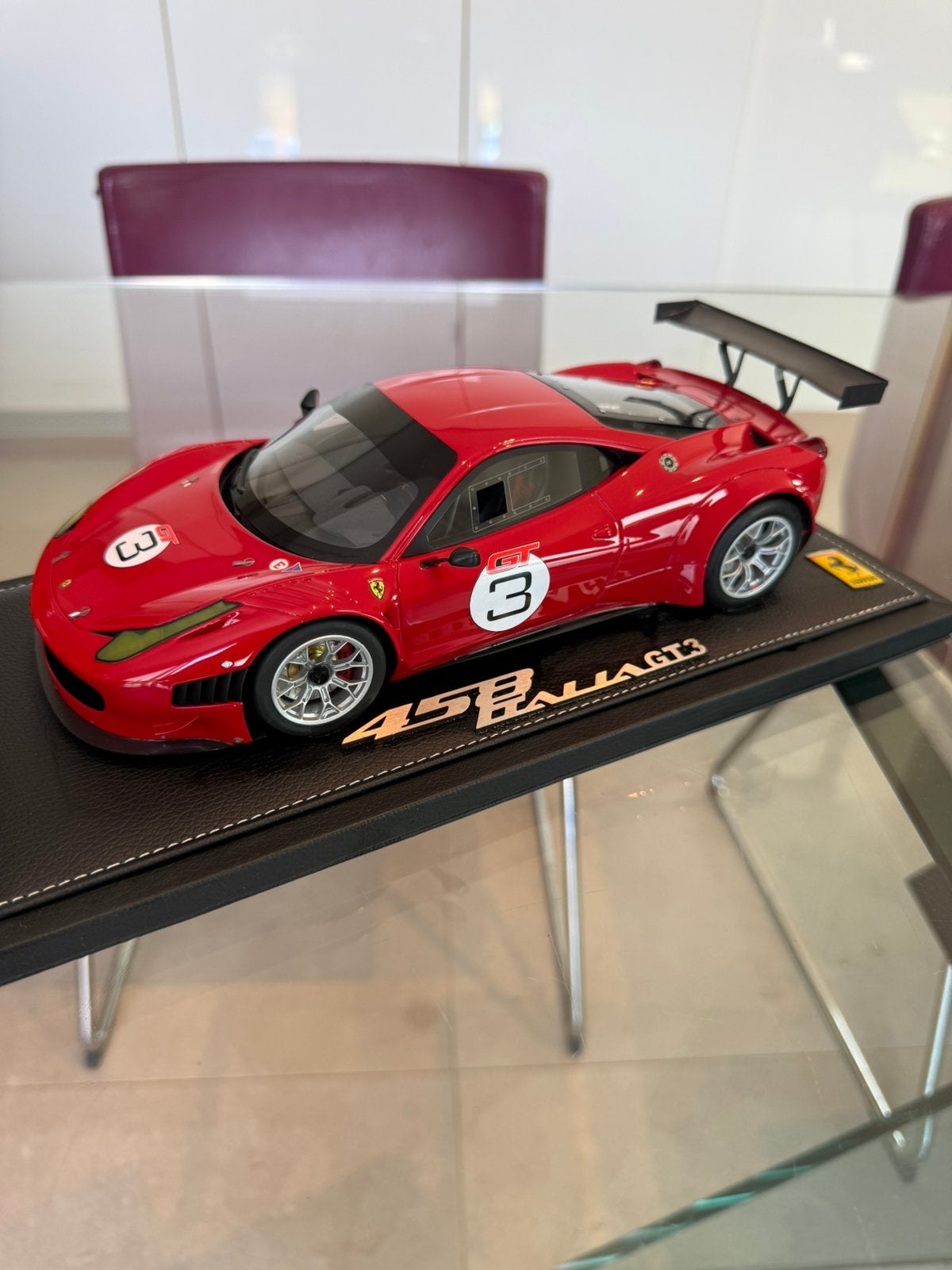 Edition limitée 1:18 BBR Ferrari 458 Italia GT3 sans boite, Hobby & Loisirs créatifs, Voitures miniatures | 1:18, Enlèvement ou Envoi