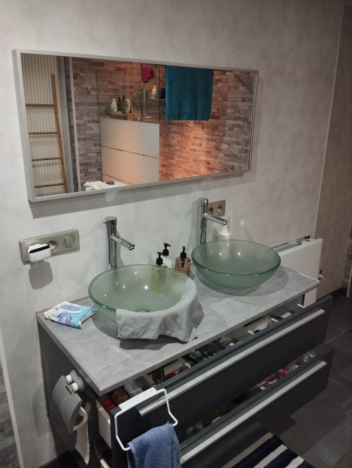 magnifique occasion meuble salle de bain complet, Enlèvement, Utilisé
