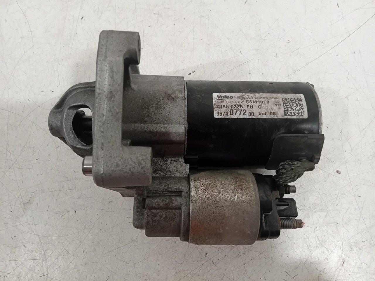 Startmotor Peugeot 308, Onderdelen@venauto.nl, Van der Ven Autorecycling B.V., Gebruikt, Ettenseweg 76, 4706 PB Roosendaal, The Netherlands