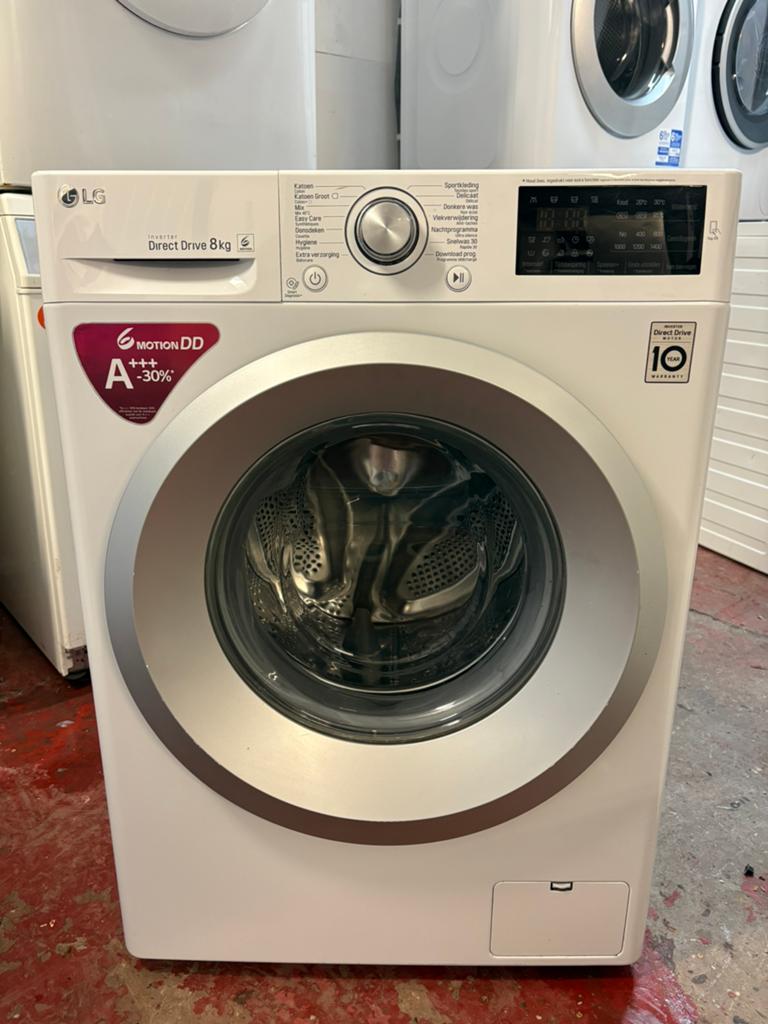 Lave-linge bon état de marque Lg 8kg A+++ 180€ avec garatie, Electroménager, Lave-linge, Enlèvement ou Envoi, Comme neuf