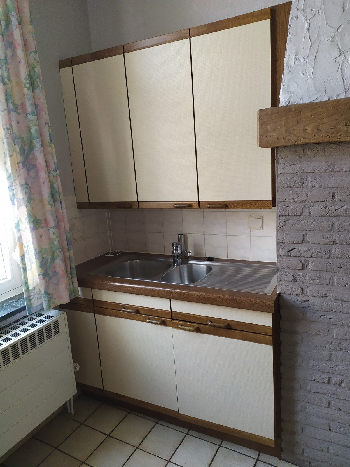 Retro keuken  met oven/ frigo/ kookplaat gratis., Enlèvement