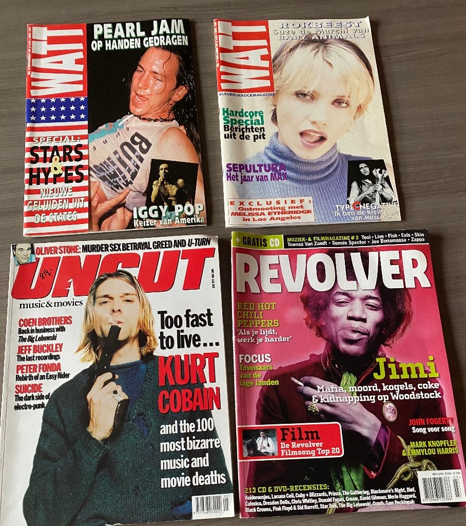4 TIJDSCHRIFTEN, Collections, Enlèvement ou Envoi, Journal ou Magazine