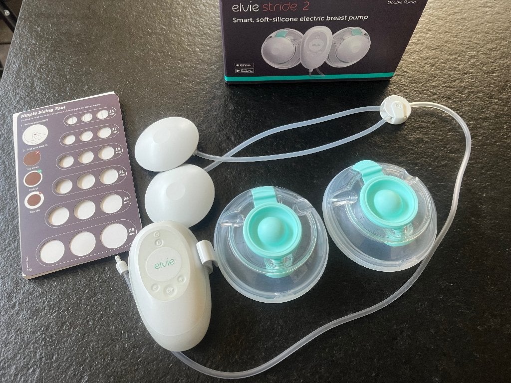 Elvie stride 2.0, Enlèvement, Utilisé, Tire-lait