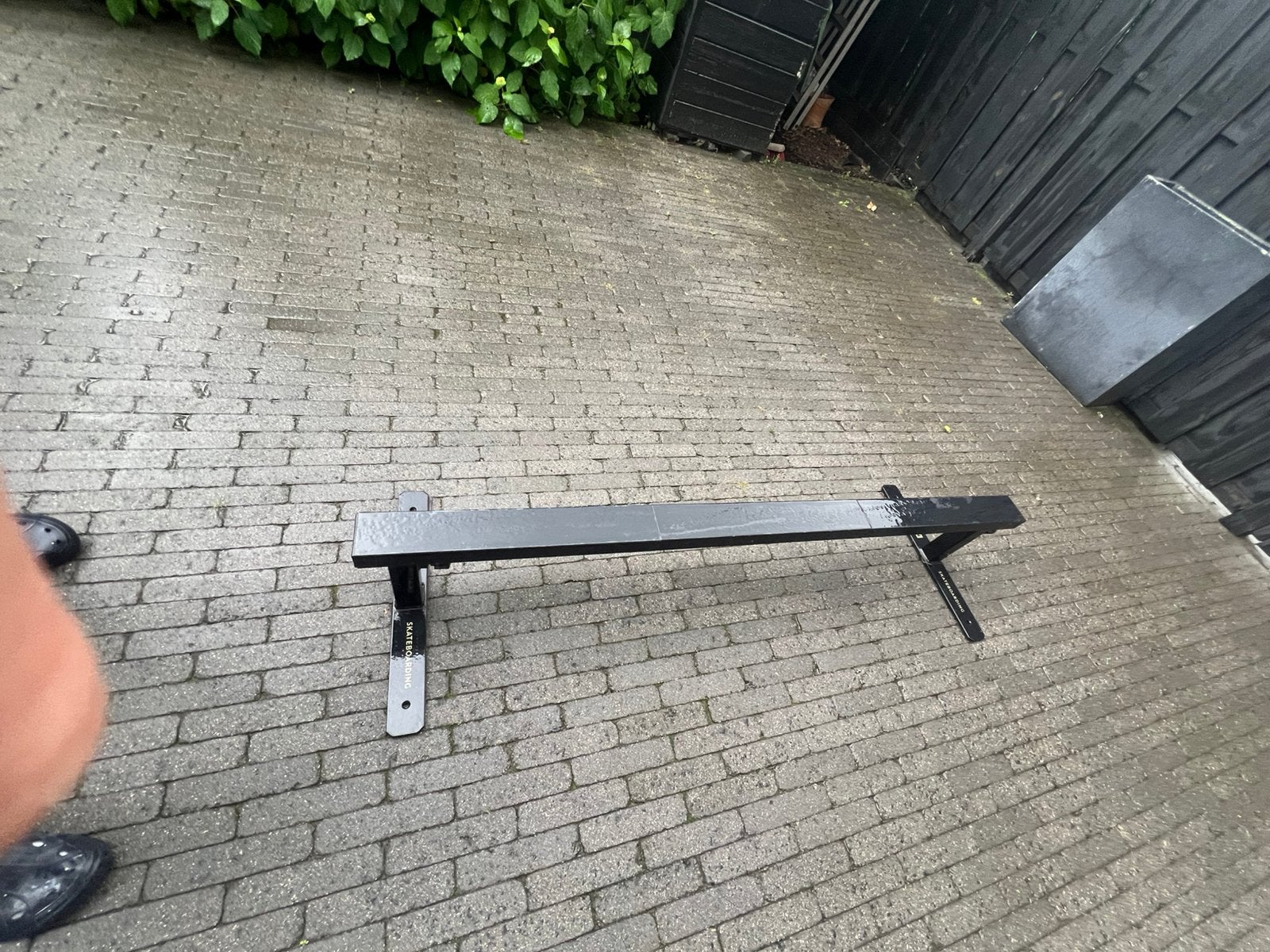 Skate rail niet gebruikt, Sport en Fitness, Skateboarden, Ophalen, Zo goed als nieuw