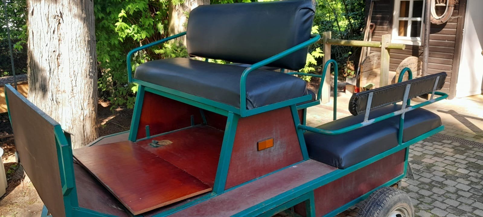 chariot, Enlèvement, Rênes incluses