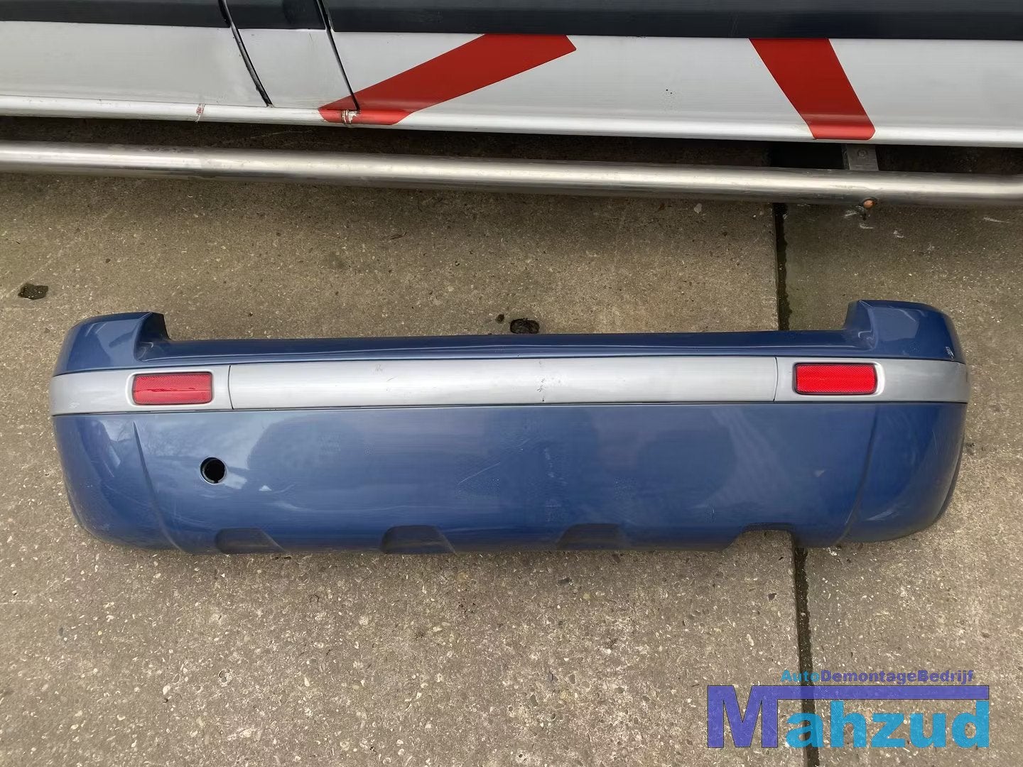 CITROEN C3 PLURIEL licht blauw achterbumper 2003+, Gebruikt, Citroën, Stellantis N.V., Achter