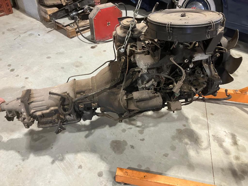 motor nissan TD27, Ophalen, Nissan