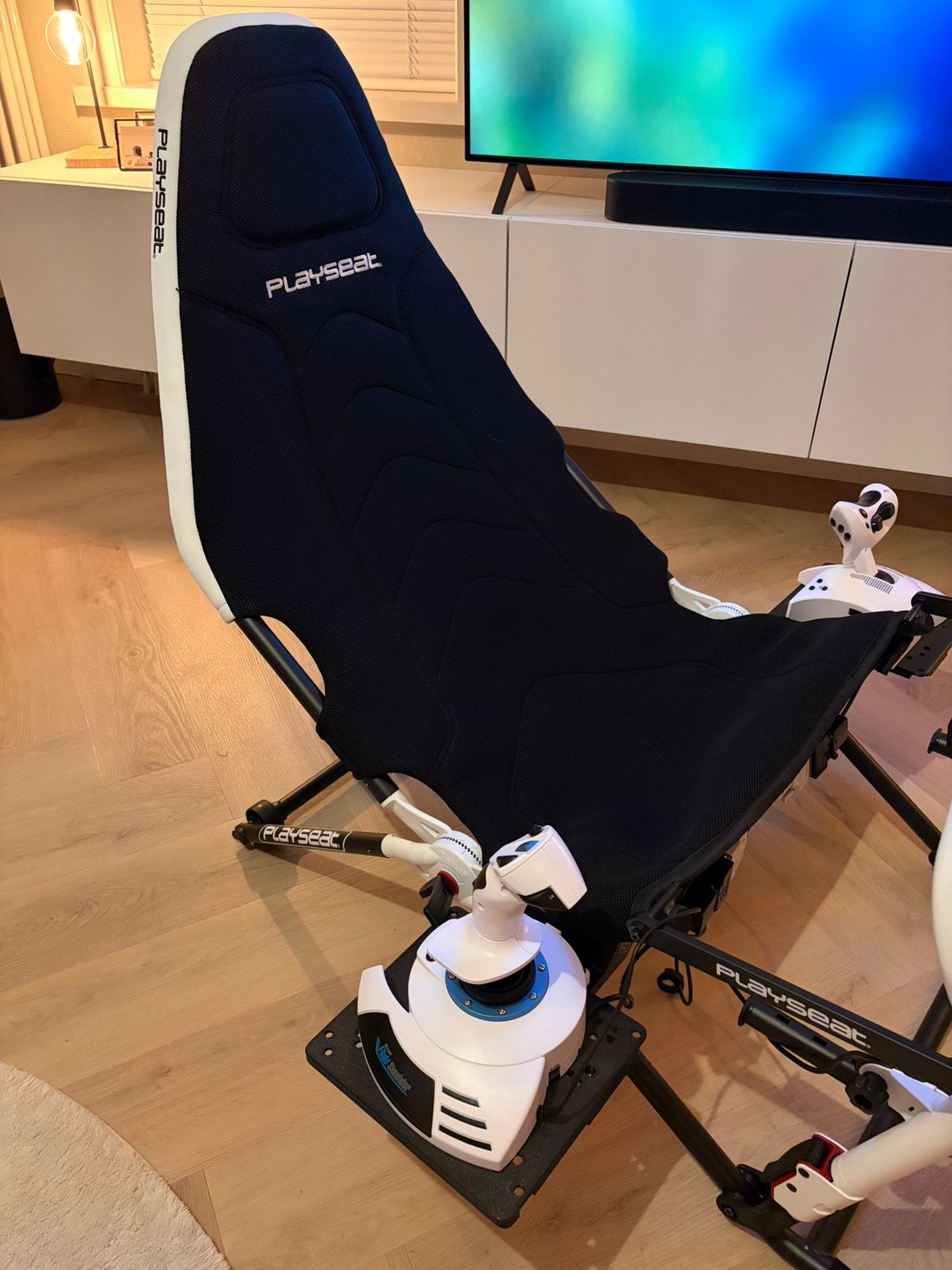 Thrustmaster Hotas 5 (PC/PS5) inclusief Playseat DD mounts, Ophalen, Zo goed als nieuw