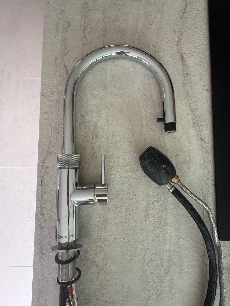 Quooker flex inox kraan, Huis en Inrichting, Keuken | Keukenelementen, Gebruikt, Zilver, Ophalen