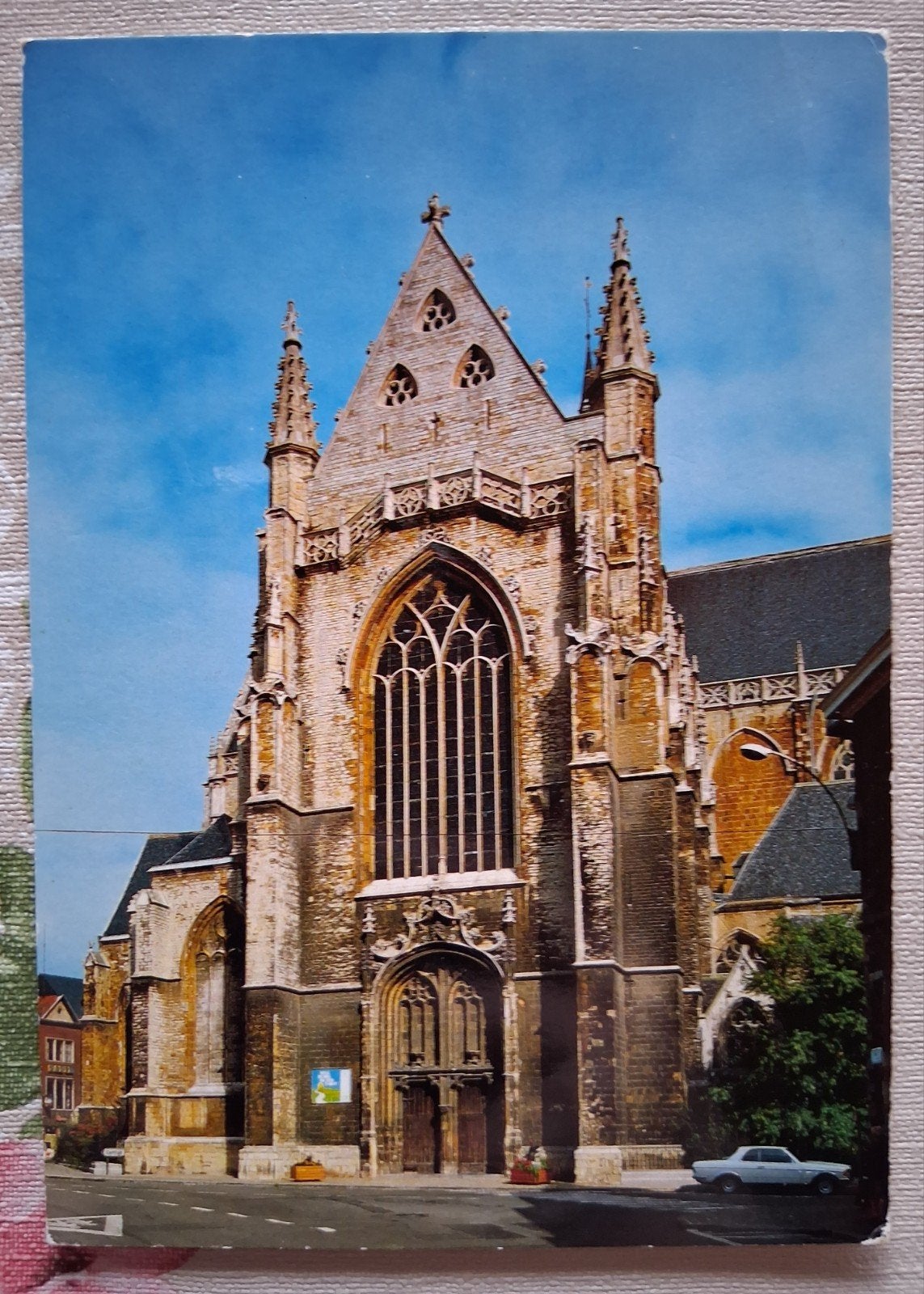 postkaart St. Martinuskerk in Aalst, Ophalen of Verzenden