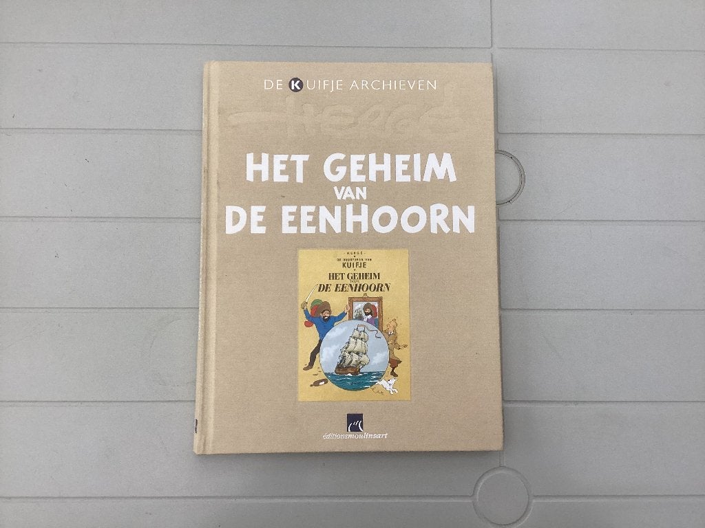 Luxe groot Kuifje strip Het geheim van de Eenhoorn, Boeken, Ophalen of Verzenden, Zo goed als nieuw