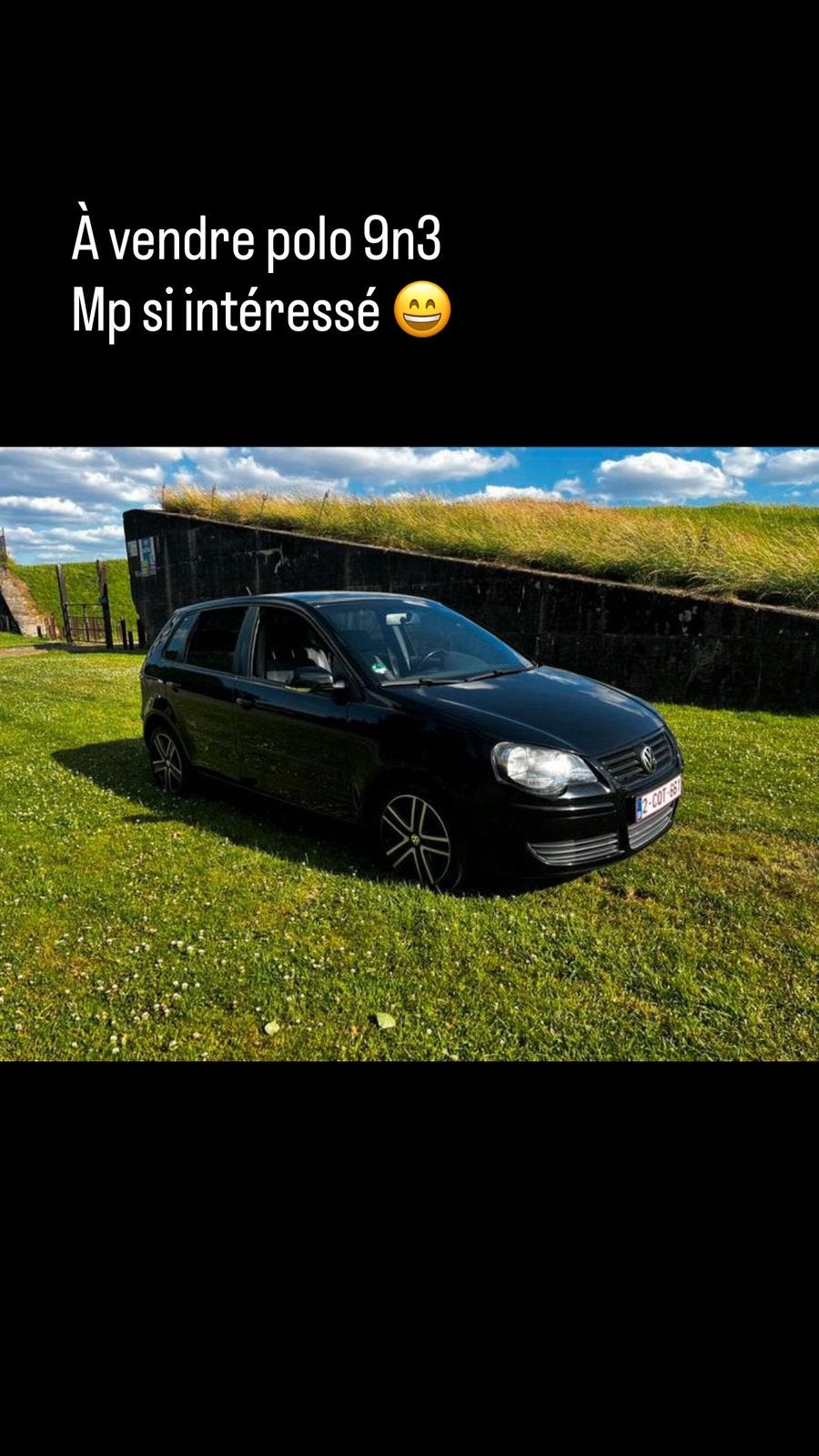 Vw polo 9n3, Boîte manuelle, Noir, 5 portes, 5 places