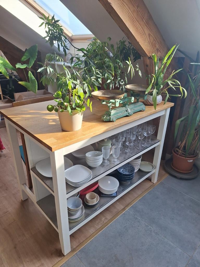 Keuken eiland plus stoelen, Huis en Inrichting, Ophalen of Verzenden