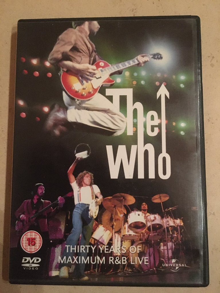 DVD The Who Thirty Years of Maximum R&B Live, Cd's en Dvd's, Dvd's | Muziek en Concerten, Ophalen of Verzenden