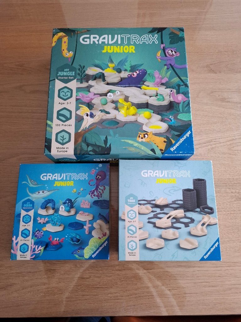 Gravitrax Junior, Ophalen, Gebruikt