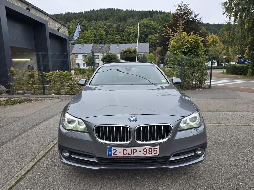 BMW 520D xDrive 2014 EURO6 stationwagen, Automaat, Leder, Particulier, Te koop