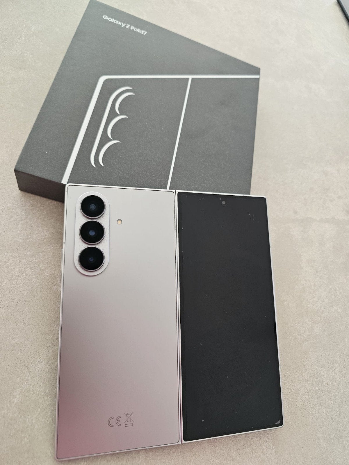 Samsung fold 7 512GB - (Batterij 100%), Enlèvement ou Envoi, Galaxy Z Fold, Android OS, Argent