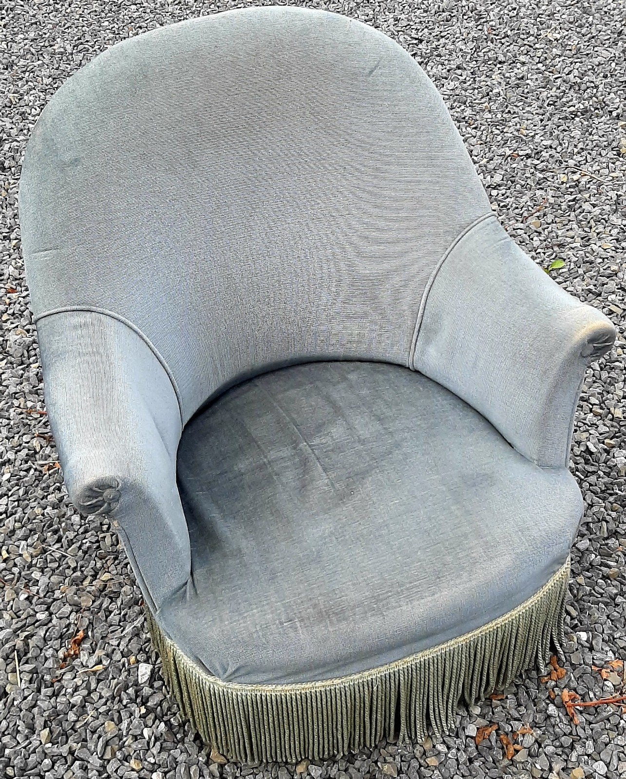 Fauteuil crapaud, Ophalen, Gebruikt