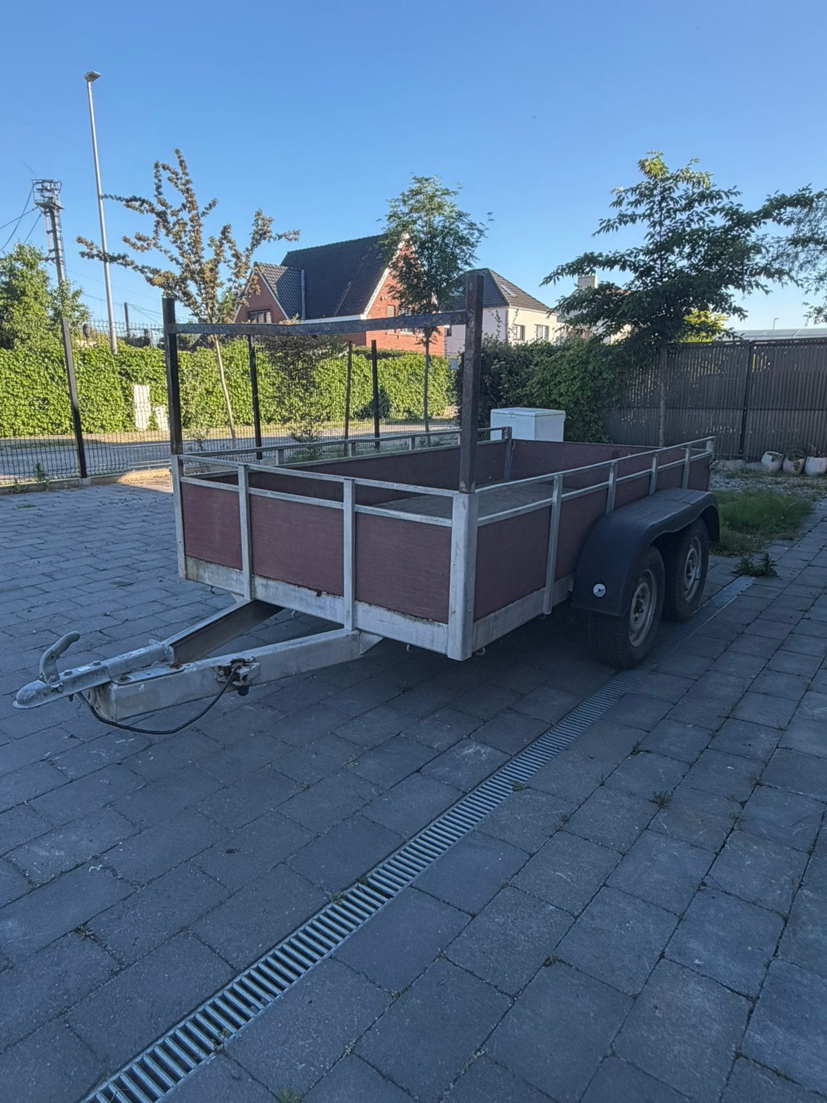 Remorck aanhangwagen aanhang vervoer, Ophalen, Zo goed als nieuw