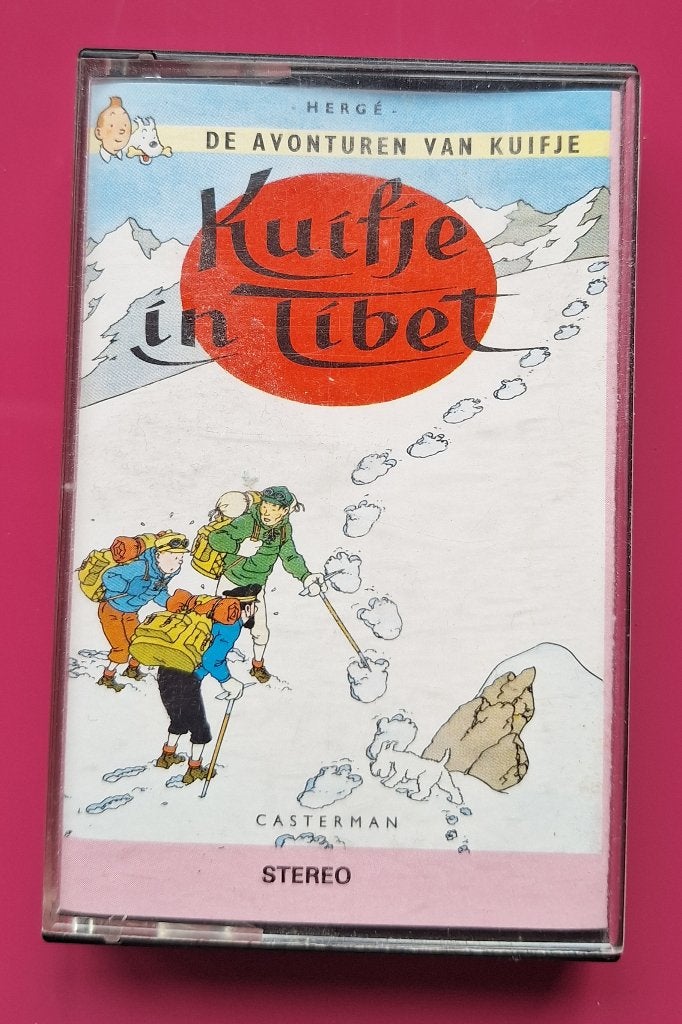 cassette Kuifje in Tibet, Ophalen of Verzenden, Zo goed als nieuw