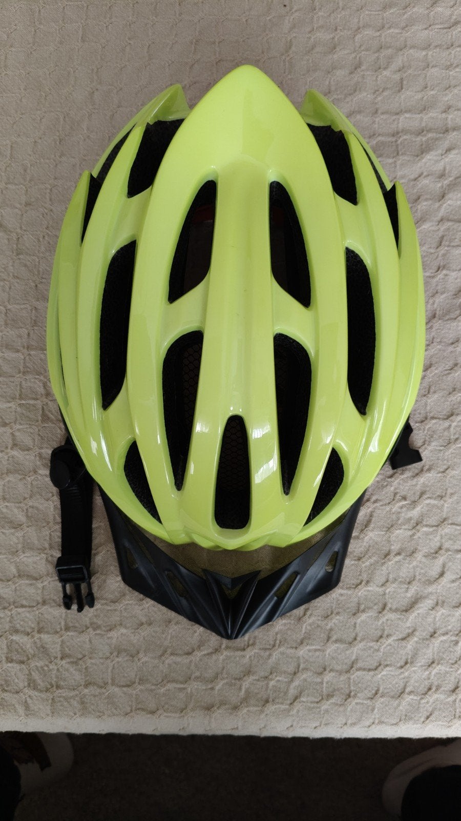 Fietshelm fluogeel Pro sports light, Fietsen en Brommers, Ophalen, Gebruikt, Heer, Pro sports light