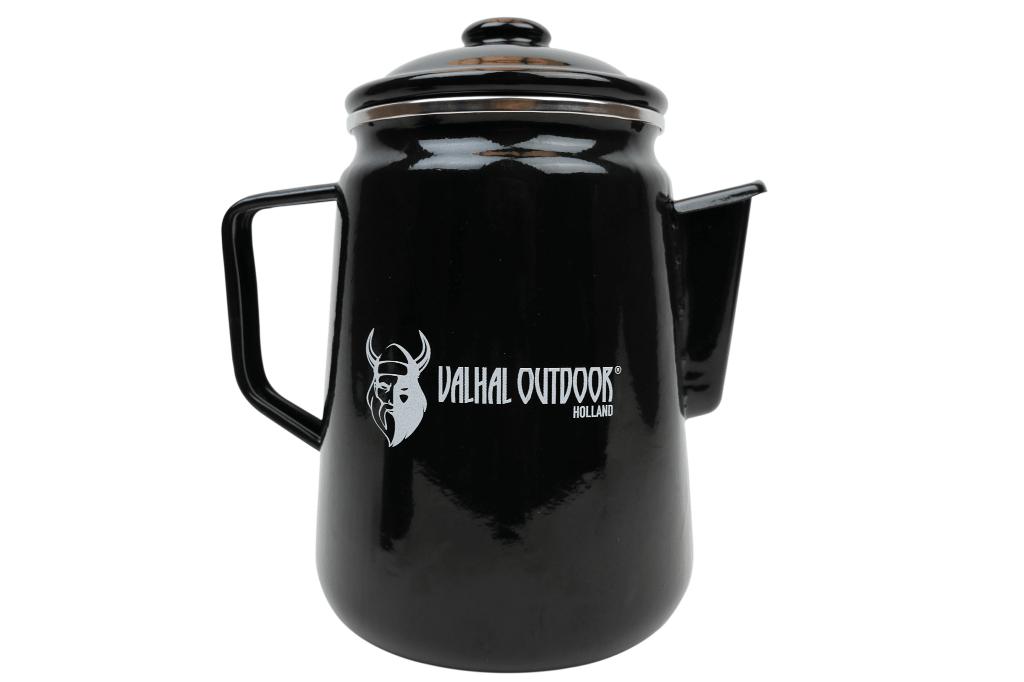 Valhal outdoor: Percolator, mok, vuurschaal, wax, Ophalen of Verzenden, Nieuw, Gietijzer
