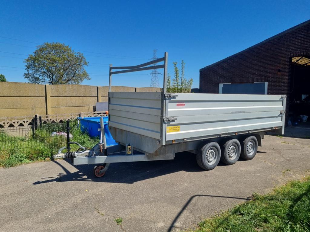 Aanhanger kipper 3500kg, Auto diversen, Aanhangers en Bagagewagens, Ophalen